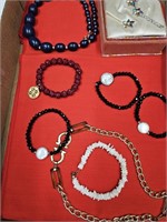 Costume Jewelry Bracelets Necklaces