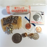 $10 Roll of Texas Quarters and other Estate Finds