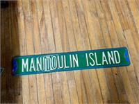 MANITOULIN ISLAND SIGN