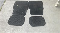 (2) car floor mats like new condition