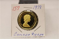 1978 Canada $100.00 Gold