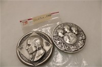 10.49 oz. miscellaneous .999 Silver rounds/medals