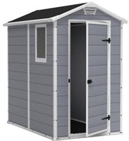 New Keter Manor 4' x 6' Resin Outdoor Storage Shed