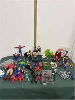Huge Lot of Vintage Action Figures and more