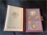 1983 Olympic Prestige Set with Silver Dollar