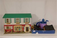 Metal Doll House and Sandbox Toys