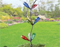 SOLAR BOTTLE TREE NO BOTTLES INCLUDED