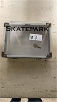 Skatepark empty case w/ key