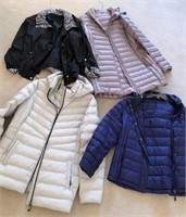 D - LOT OF 4 WOMEN'S JACKETS XL (L116)