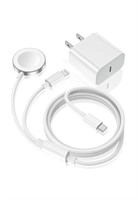SEALED-New-15 W Apple Watch Charger Upgraded 2-in-