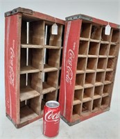 Two Coca-Cola crates