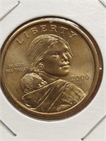 2000 Sacagawea dollar coin