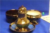 Lot of 4 Japanese Lusterware