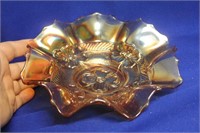 A Carnival Glass Bowl