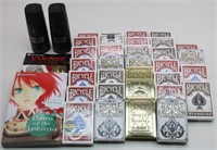 32 Decks of Cards, (2) AXE Fragrances & (2) Books