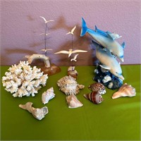 Shells and Ocean themed Decor