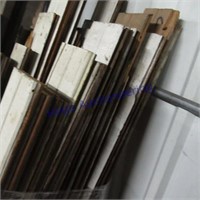 Bundle of used trim boards