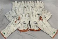 New leather drivers work gloves.
