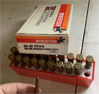 Winchester 30-40 KRAG ammo --full box