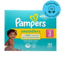 Swaddlers Active Baby Diaper Size 3-144 Diapers