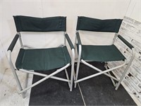 2  Aluminm  Patio or Lawn Chairs