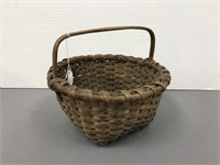 Antique split oak basket