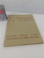 Livre religieux Le Catéchisme en Images, 1954