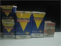 Fram & Purolator Fuel Filter Lot of 5