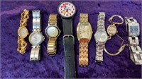 Lot of 8 Ladies wrist watches. Includes Croton,