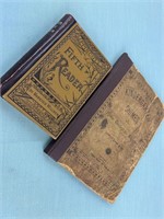 ANTIQUE 1800s BOOKS FIFTH READER - KINDERGARTEN