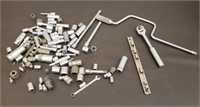Lot of 3/8 &1/4 Ratchets, Extensions & More