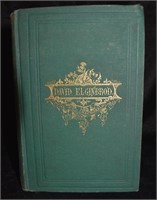 1872 David Elginbrod by George MacDonald 1st Ameri