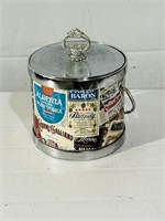 vintage liquor theme ice pail