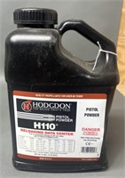 8 lbs Jug Hodgdon H110 Reloading Powder