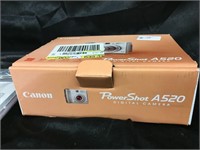 CANON POWER SHOT / 520  / ORIGINAL BOX