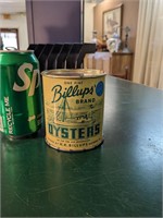 Billups' Brand Oyster Can