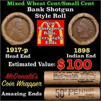 Small Cent Mixed Roll Orig Brandt McDonalds Wrappe