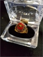 Vintage Kansas City Chiefs NFL ring size 12.5