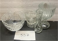 Vintage Crystal Wine Glass & More