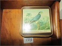 6 Cork Coasters-Pimpernel-England-N.American Birds