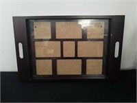 Photo collage frame / tray