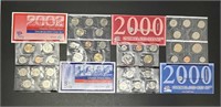 2002 D&P, 2000 D&P US Mint Uncirculated Coin Sets