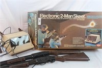 Electronic 2-Man Skeet Shoot Game