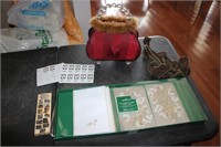 Forever stamps, lighted purse, cards