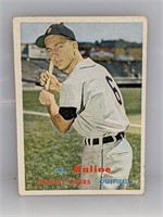 1957 Topps #125 Al Kaline "Detroit Tigers"