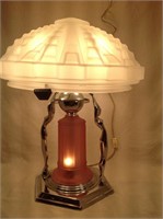 Billings Artwork - Art Deco Lamp with Vianne Shade