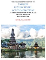 BALI, INDONESIA 8 Days / 7 Nights Vacation Package