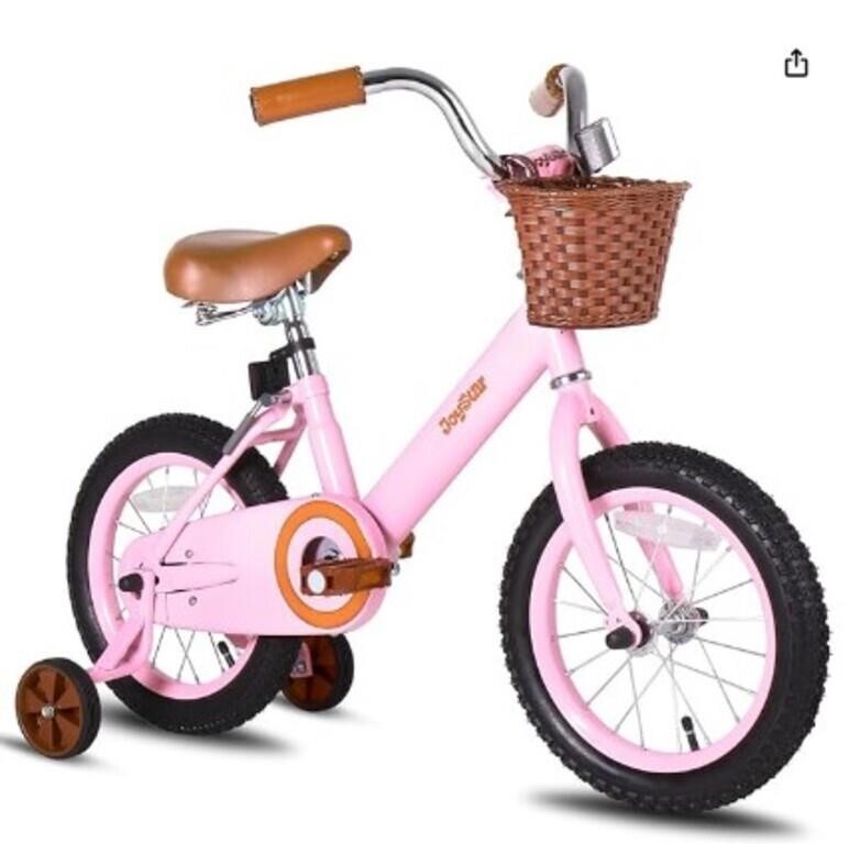 Joystar Vintage 12  Inch Kids Bike With Basket &