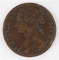 COLLECTIBLE GB 1862 ONE PENNY COIN