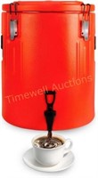 Insulated Beverage Cooler 10 Gallon - Red Handles